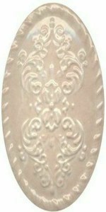 Декор Керама Марацци Версаль бежевый 12x16 OBA009