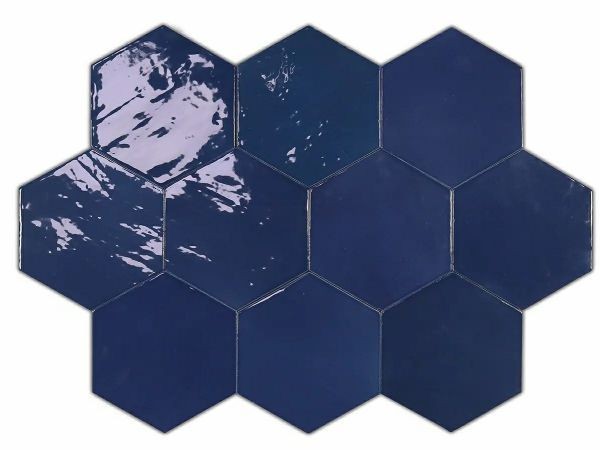 Плитка WOW Zellige Hexa Cobalt 10,8x12,4