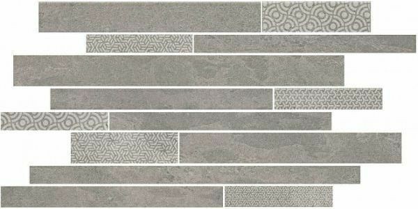 Декор Керама Марацци Ламелла серый 25x50,2 SBM010\SG4584