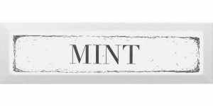 Декор Керама Марацци Mint черный 8,5x28,5 NT\B38\9001