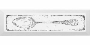 Декор Керама Марацци Spoon черный 8,5x28,5 NT\B51\9001