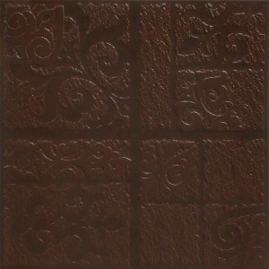 Клинкерная плитка Керамин Каир 4Д коричневый 29,8x29,8
