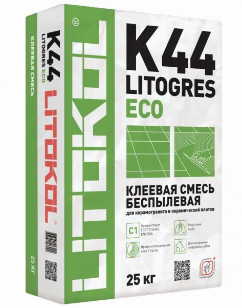Клей LITOGRES K44 ECO 25 кг