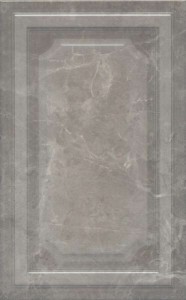 Плитка Керама Марацци Гран Пале серый панель 25x40 6354