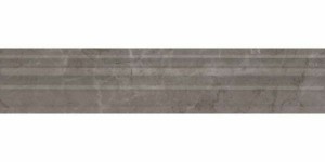 Бордюр Керама Марацци Багет Гран Пале серый 5,5x25 BLE008