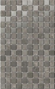 Декор Керама Марацци Гран Пале мозаичный серый 25x40 MM6361
