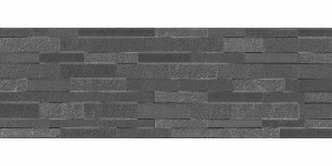 Плитка Керама Марацци Гренель серый темный структура обрезной 30x89,5 13055R