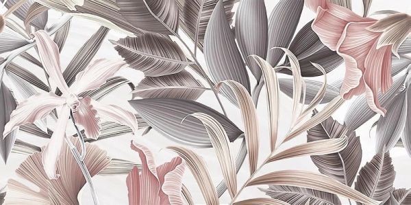 Плитка настенная Azori Acate Flore 1 31.5x63