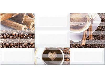 Декор Azori Вог Мокко 20,1x40,5