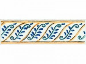 Бордюр Керама Марацци Капри майолика 3x9,9 STG\A493\1146