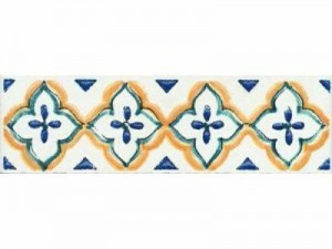 Бордюр Керама Марацци Капри майолика 3x9,9 STG\A495\1146