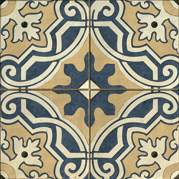 Керамогранит Cersanit Sevilla пэчворк многоцветный рельеф SE4R453