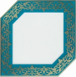 Декор Керама Марацци Клемансо бирюзовый 15x15 HGD\C250\18000