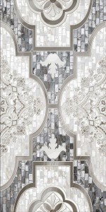 Декор Axima Венеция D серая 30x60