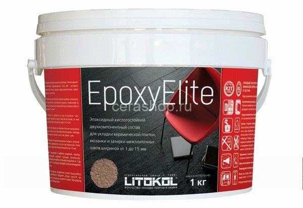 Эпоксидный состав EpoxyElit E.12 табачный 1 кг