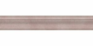 Бордюр Керама Марацци Багет Марсо розовый обрезной 5x30 BLC020R
