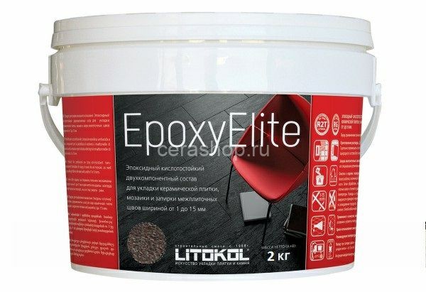 Эпоксидный состав EpoxyElit E.13 темный шоколад 2 кг