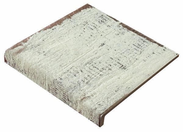 Ступень фронтальная Natucer Retro Peldano Curvo Blanc 32x32