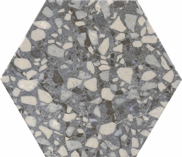 Керамогранит Durstone Terazzo Blue 23x27