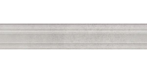 Бордюр Керама Марацци Догана серый светлый матовый обрезной 7,3x40 BLF016R