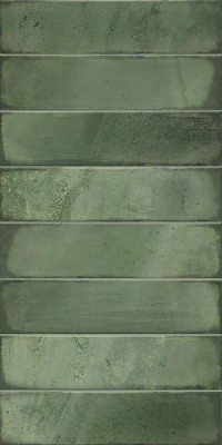 Плитка настенная Azori Bricks Green 31.5x63