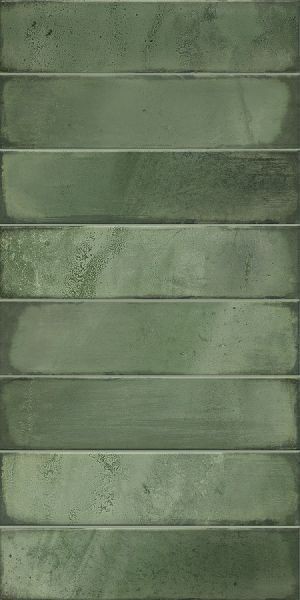 Плитка настенная Azori Bricks Green 31.5x63