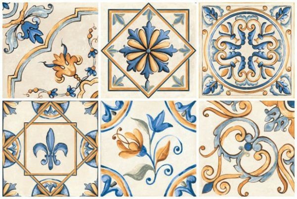 Керамогранит Rondine Tuscany Giotto Dec Mix 20,3x20,3 J87743