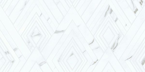Плитка настенная Azori Carrara Geometria 31.5x63