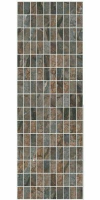 Декор Керама Марацци Театро коричневый мозаичный 25x75 MM12143