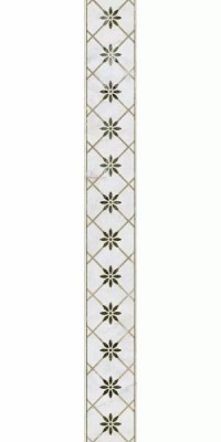 Бордюр Керама Марацци Серенада 1 глянцевый обрезной 7,2х60 VT\A571\11000R