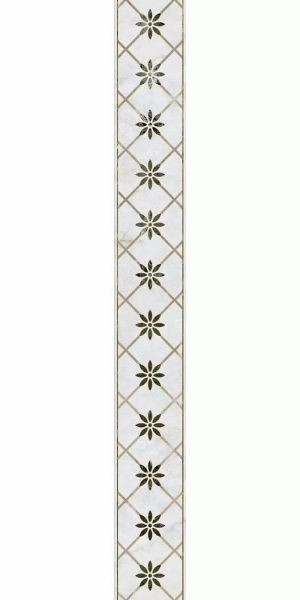 Бордюр Керама Марацци Серенада 1 глянцевый обрезной 7,2х60 VT\A571\11000R