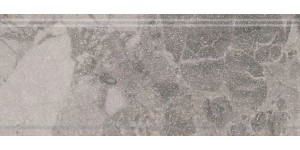 Бордюр Керама Марацци Рабат Стоун серый матовый 12x30
