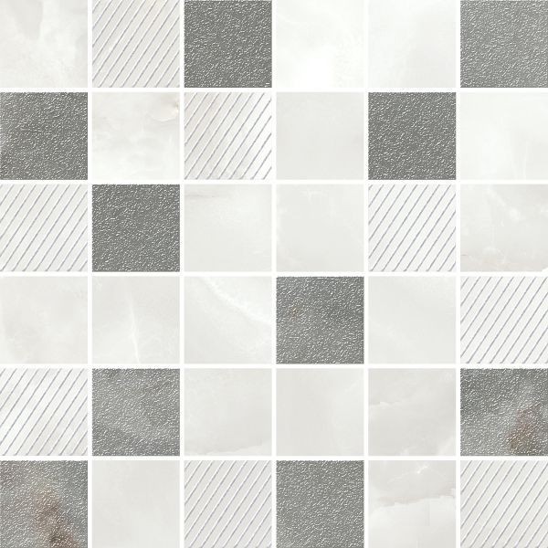 Мозаика Azori Opale Grey Mosaic 30x30