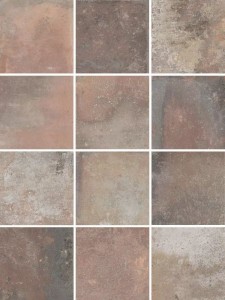 Керамогранит Керама Марацци Спартель микс 9,8x9,8 на матрице 29,8x39,8