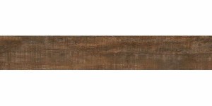 Керамогранит Идальго Вуд Эго коричневый темный 19,5x120 SR