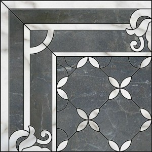 Декор Керама Марацци Виндзор (1/4 розона) 60x60 ID42