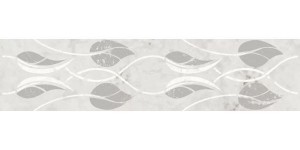 Бордюр Керама Марацци Тубкаль белый глянцевый обрезной 7,2х30 KMB3STA002BR