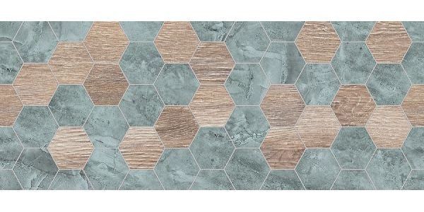 Плитка настенная Azori Calacatta Ivori Forma 20,1x50,5