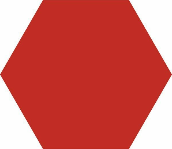 Керамогранит Codicer Basic Red Hex 25 22x25