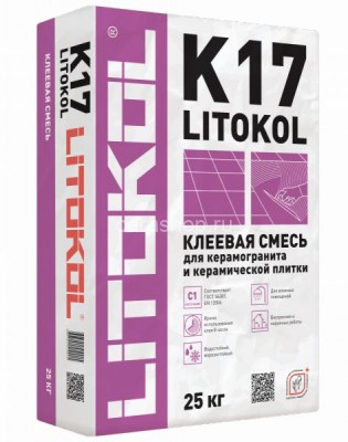 Клей LitoKol К17 25 кг