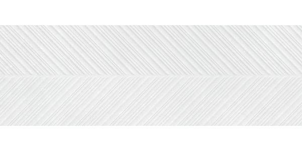 Плитка настенная Керамин Дезерт 7Д белый 30х90