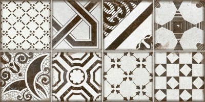 Плитка Alma Ceramica Boho мульти 24,9x50 TWU2550BOH17