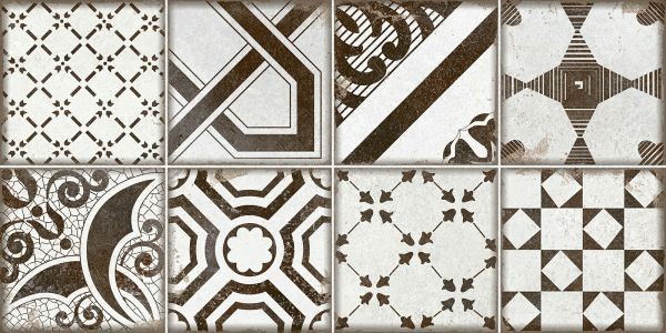 Плитка Alma Ceramica Boho мульти 24,9x50 TWU2550BOH17