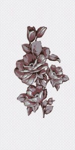 Декор Нефрит Аллегро Цветы розовый светлый 04-01-1-08-03-47-100-3 20x40